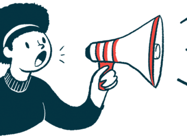 workshop to focus on treatment for rare diseases like AADC deficiency | AADC News | announcement illustration of woman with megaphone
