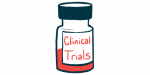 PTC-AADC eases symptoms in children/AADC News/medicine bottle labeled clinical trials illustration