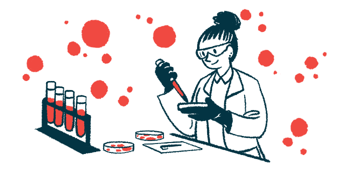 A scientist is shown working in a lab.
