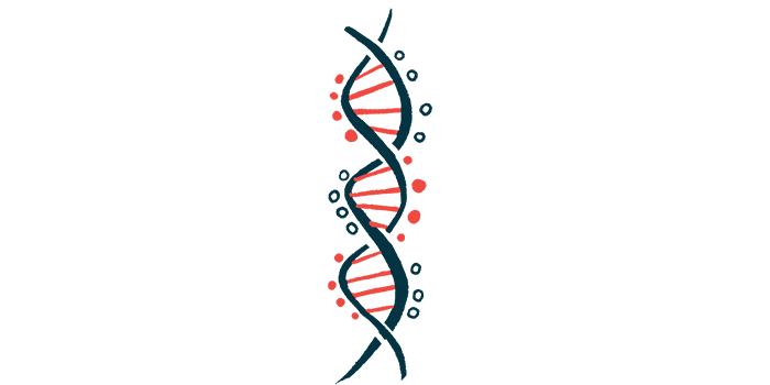 Illustration of DNA strand.